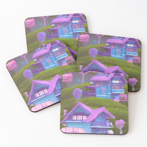 Item preview, KawaII Dream Lake House  designed and sold by Art-of-AI.