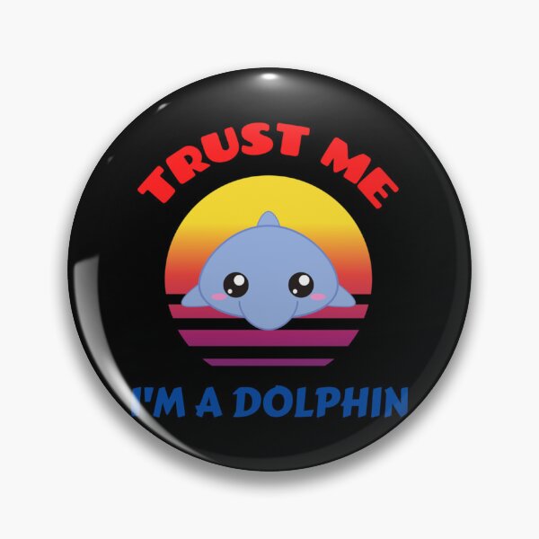 Item preview, Trust Me I'm A Dolphin Essential T-Shirt designed and sold by maude5ig.