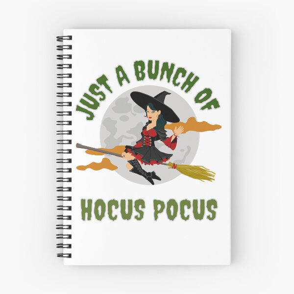 Item preview, Funny Gifts For midler movies Spell Book Dust Just A Bunch Of Hocus Pocus Retro designed and sold by HedwigFreund.