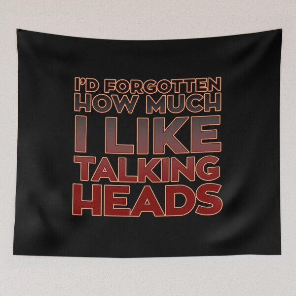 Item preview, Talking This Must Be The Place Heads Graphic Gift Men designed and sold by HelenWilsonh.