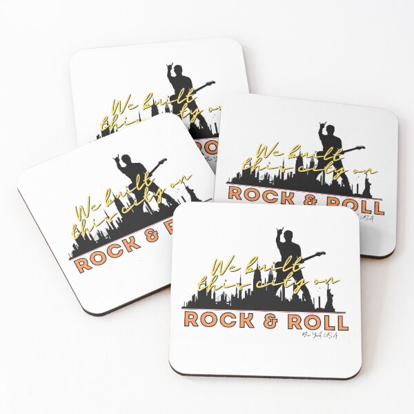 Item preview, We Built this City - New York, Yellow designed and sold by Mean-Musician.
