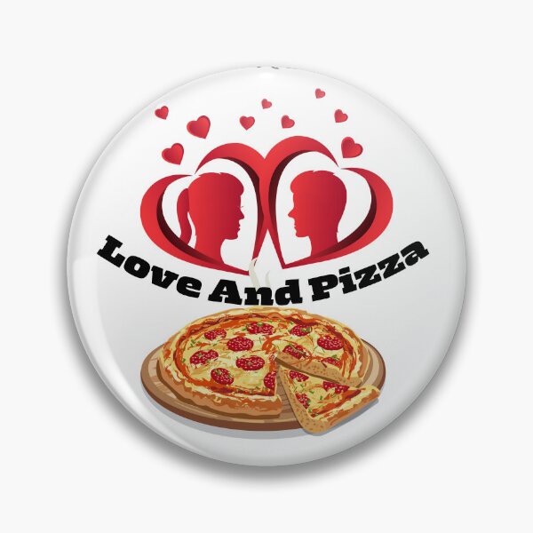 Item preview, Pizza  And  Love  I Need Them Both The Ultimate Pleasure designed and sold by Darlene Douglas-Jackson.