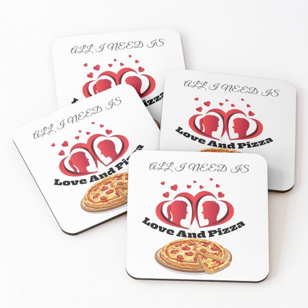Item preview, Pizza  And  Love  I Need Them Both The Ultimate Pleasure designed and sold by Darlene Douglas-Jackson.