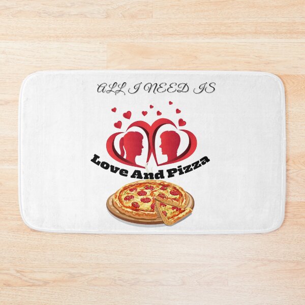 Item preview, Pizza  And  Love  I Need Them Both The Ultimate Pleasure designed and sold by Darlene Douglas-Jackson.