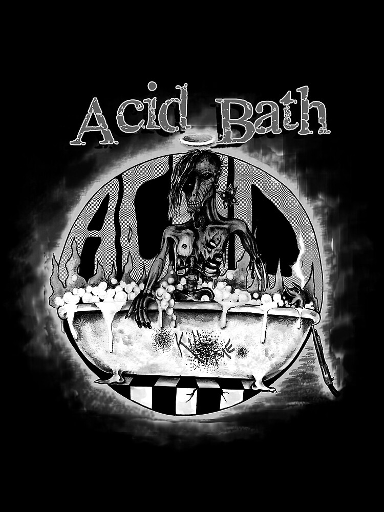 Disover Acid Bath Dark Premium Matte Vertical Poster