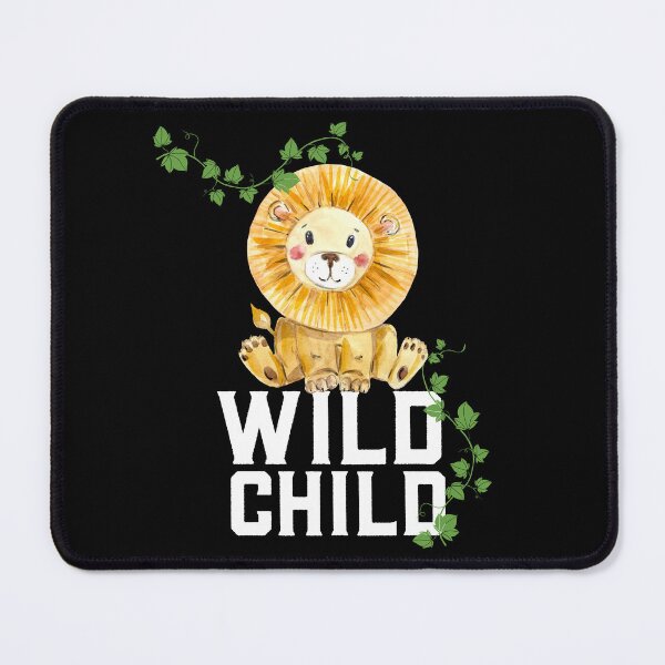 Item preview, Wild child - cute cartoon lion designed and sold by EvergreenWhimsy.