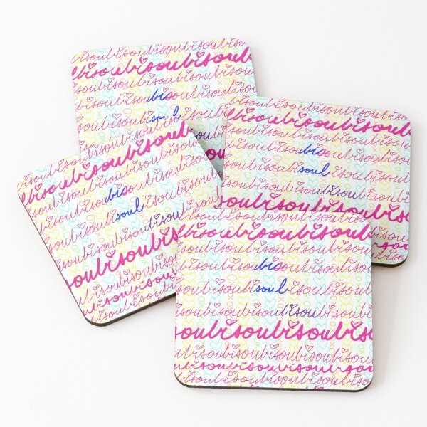 Artikelvorschau, Rainbow Bi Soul Bisou Kleingedrucktes entworfen und verkauft von Rivermuddess.