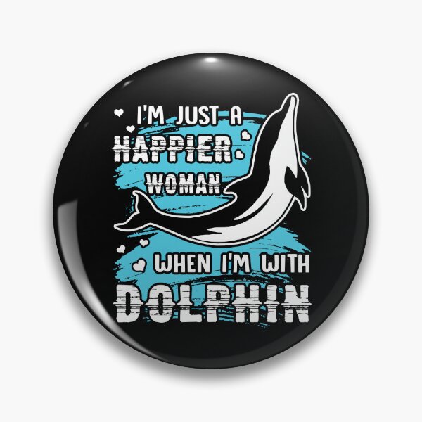 Item preview, Dolphin - Happy With Dolphin Fish designed and sold by UnknownArtistt.