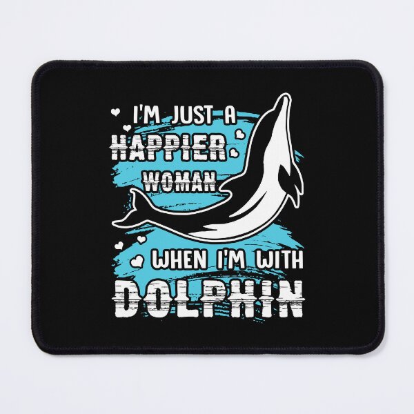 Item preview, Dolphin - Happy With Dolphin Fish designed and sold by UnknownArtistt.