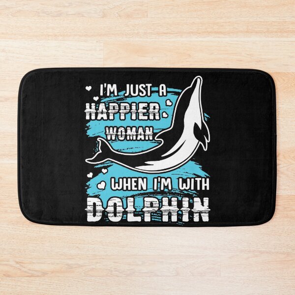 Item preview, Dolphin - Happy With Dolphin Fish designed and sold by UnknownArtistt.