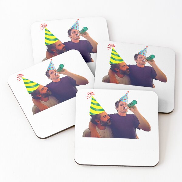 Item preview, Men Women Pedro Pascal and Oscar isaac Cartoonized Party Hats  designed and sold by LarryDowell9652.