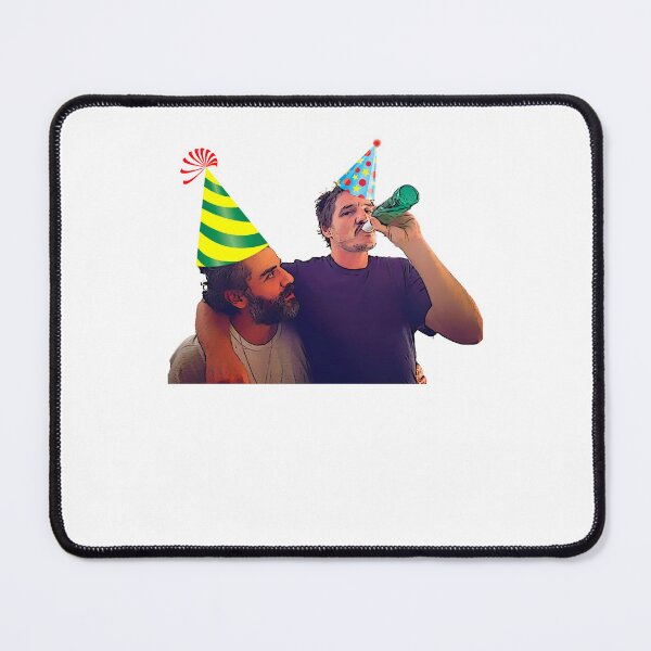 Item preview, Men Women Pedro Pascal and Oscar isaac Cartoonized Party Hats  designed and sold by LarryDowell9652.