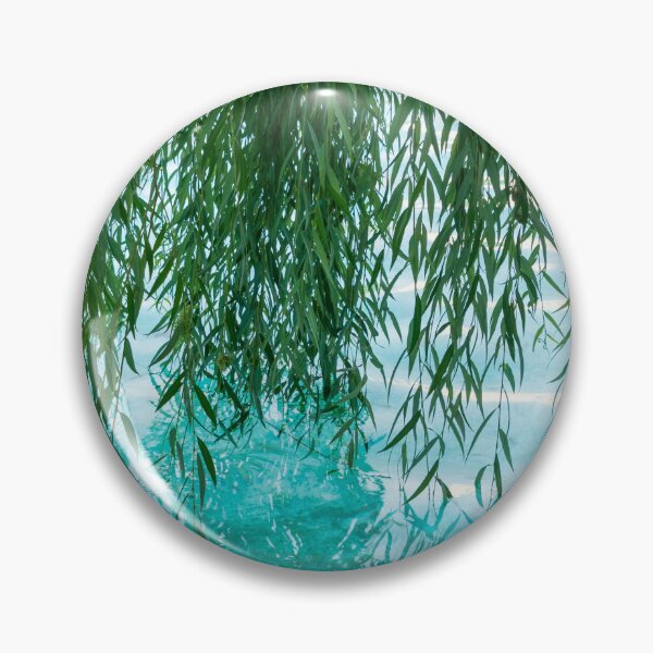 Item preview, Living Curtains - Weeping Willow Branches Create Fab Green Drapes designed and sold by Georgia Mizuleva.