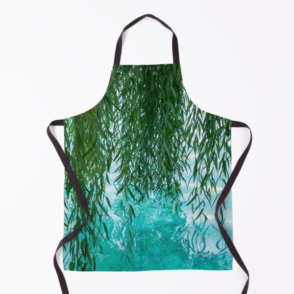 Item preview, Living Curtains - Weeping Willow Branches Create Fab Green Drapes designed and sold by Georgia Mizuleva.