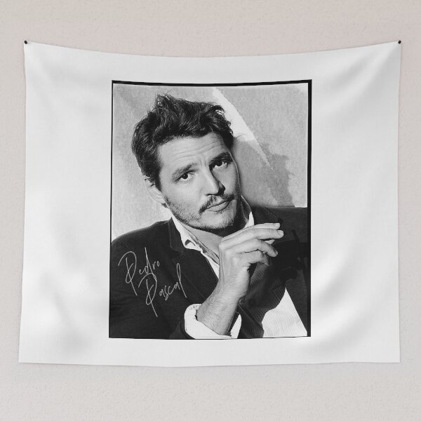 Item preview, Mens Funny Pedro Pascal BandW II  designed and sold by LarryDowell9652.
