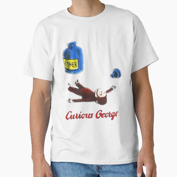 Aperçu de l'œuvre Le curieux George respire dans la chemise Ether créée et vendue par FrancesDenise.