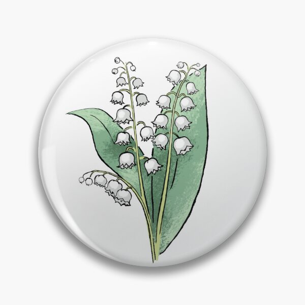 Item preview, Lilly of the Valley May Birth Flower designed and sold by Digi Artworks Store.