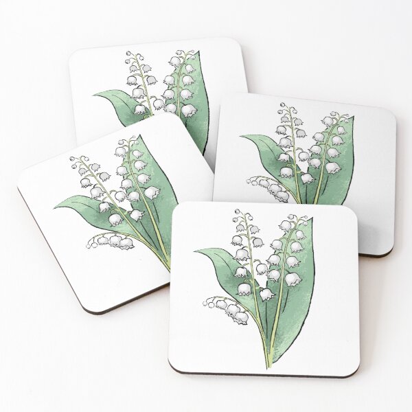 Item preview, Lilly of the Valley May Birth Flower designed and sold by Digi Artworks Store.