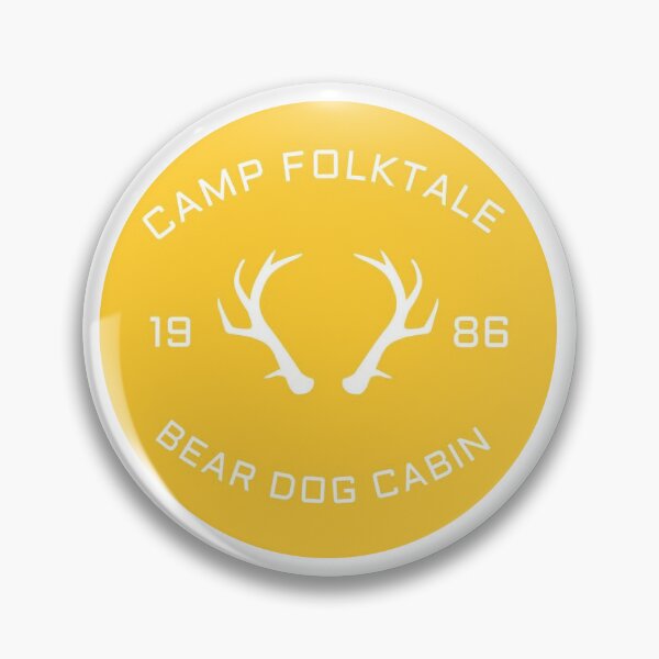 Item preview, Camp Folktale Bear Dog Cabin designed and sold by cairparavels7.