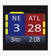 The Scoreboard Photographic Print