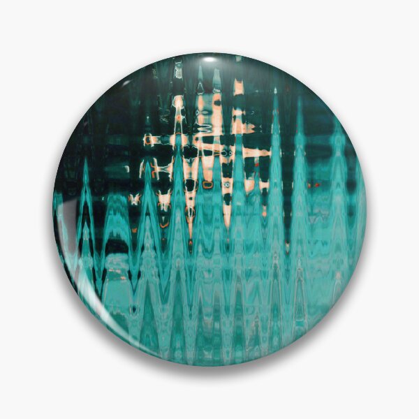 Item preview, Coastal Abstract Ocean Ripples Seagull Rocks in Light Teal Shades Water Aesthetic Reflection 1 of 4 designed and sold by Beachy.