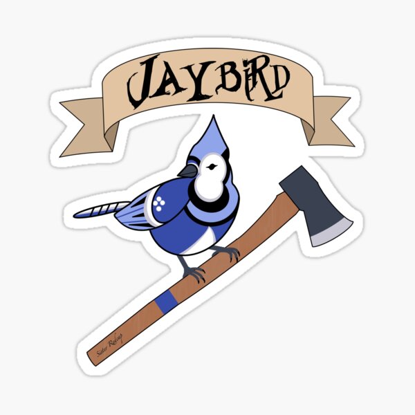 Item preview, Jaybird designed and sold by SisterRedcap.