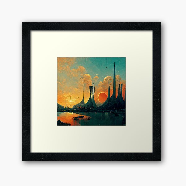 Solarpunk City Poster for Sale by OddestOcean