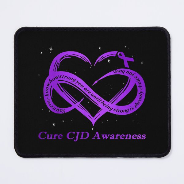 Item preview, I Wear Purple For Cure CJD Awareness Warrior designed and sold by Axelbergmann.