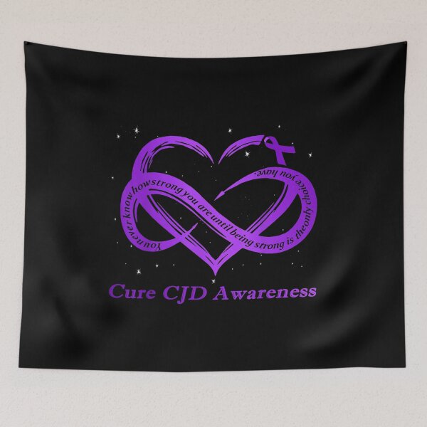 Item preview, I Wear Purple For Cure CJD Awareness Warrior designed and sold by Axelbergmann.