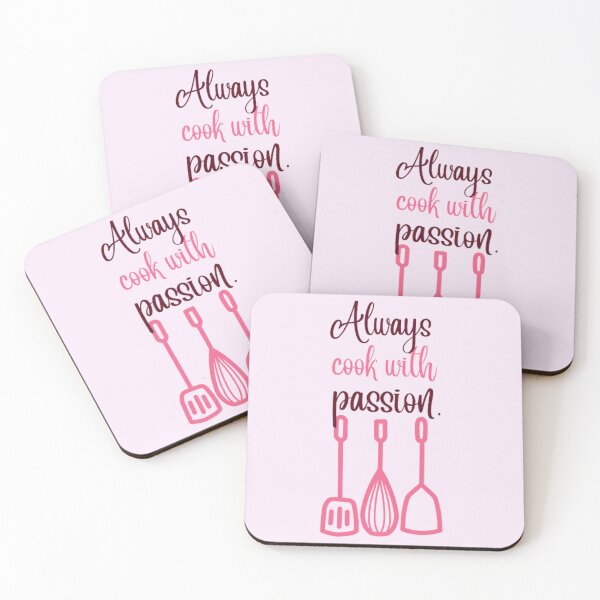 Item preview, always cook with passion .  designed and sold by Pratyush1111.