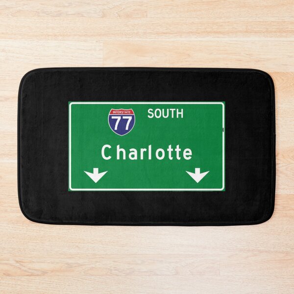 Item preview, Charlotte Interstate 77 Highway Sign designed and sold by Cityscape-Guy.