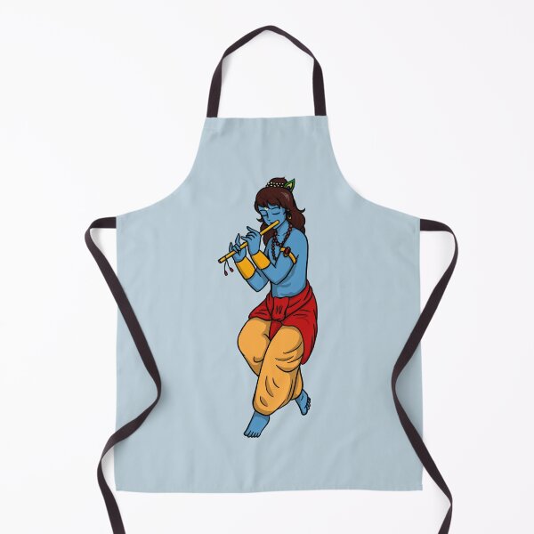 Item preview, Janmashtami krishna with flute in anime style designed and sold by HeatherPhn.