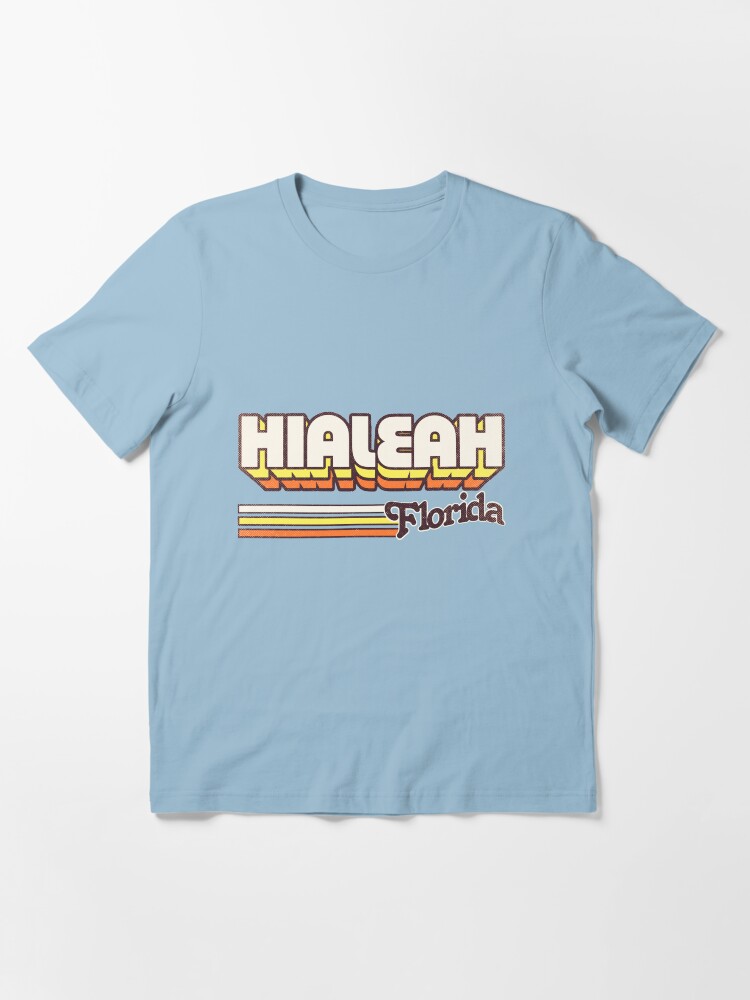 "Hialeah, FL City Stripes" Tshirt for Sale by retroready Redbubble hialeah tshirts