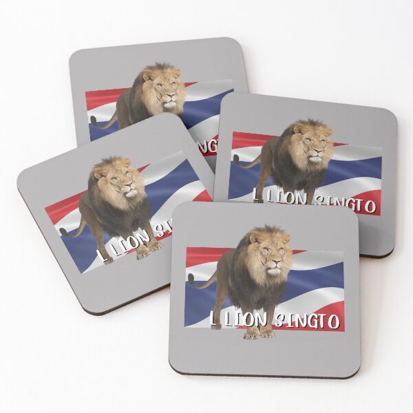 Item preview, L lion singto, english alphabet to thai translation  designed and sold by pookamon14.
