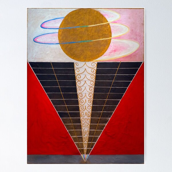 Item preview, Altarpiece No. 2, Group X - Hilma af Klint designed and sold by SimpleJoyStyle.