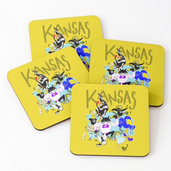 Item preview, KANSAS State of Mind - Jasey Crowl Draws University Mascots designed and sold by jaseycrowl.