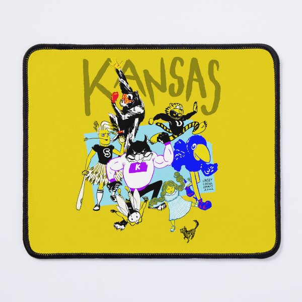 Item preview, KANSAS State of Mind - Jasey Crowl Draws University Mascots designed and sold by jaseycrowl.