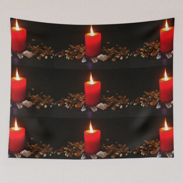 Item preview, Burning candle designed and sold by Evita.