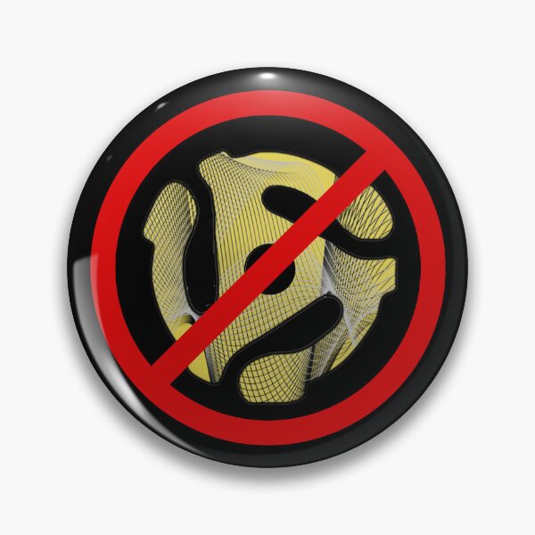 Item preview, NO VINYL - Digital is better - 45 rpm record adapter yellow designed and sold by StealthFandom.
