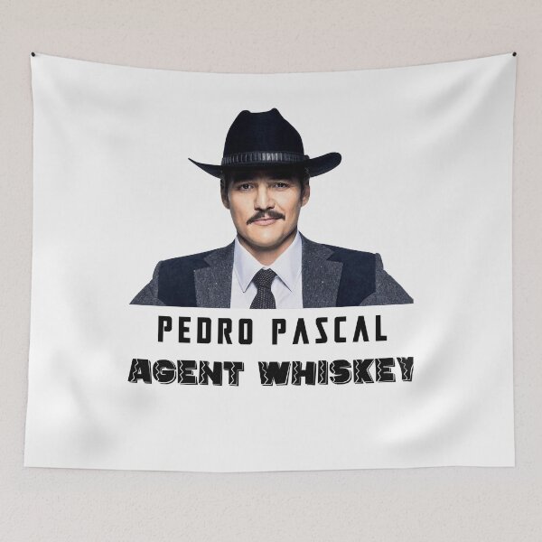Item preview, My Favorite People Pedro Pascal as Agent Whiskey  designed and sold by LarryDowell9652.