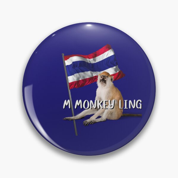 Item preview, M monkey ling, english alphabet to thai translation  designed and sold by pookamon14.