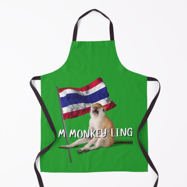 Item preview, M monkey ling, english alphabet to thai translation designed and sold by pookamon14.
