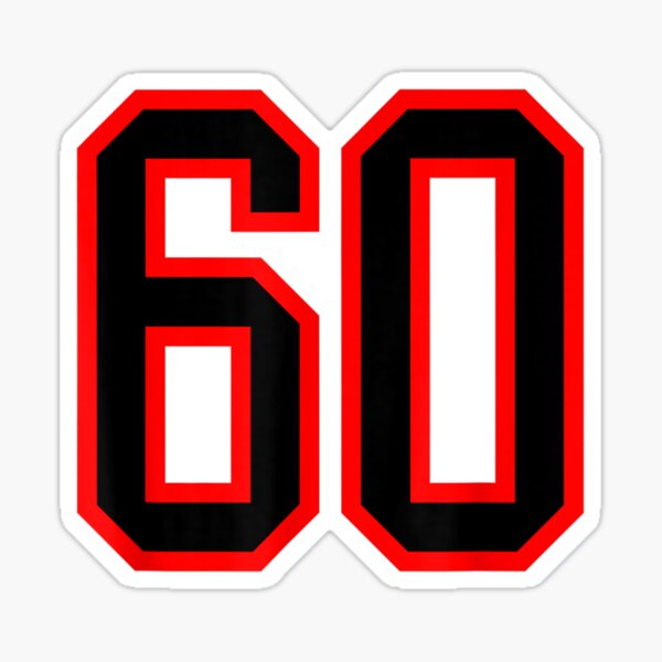 jersey-number-60-red-black-sports-birthday-lucky-number-60-sticker