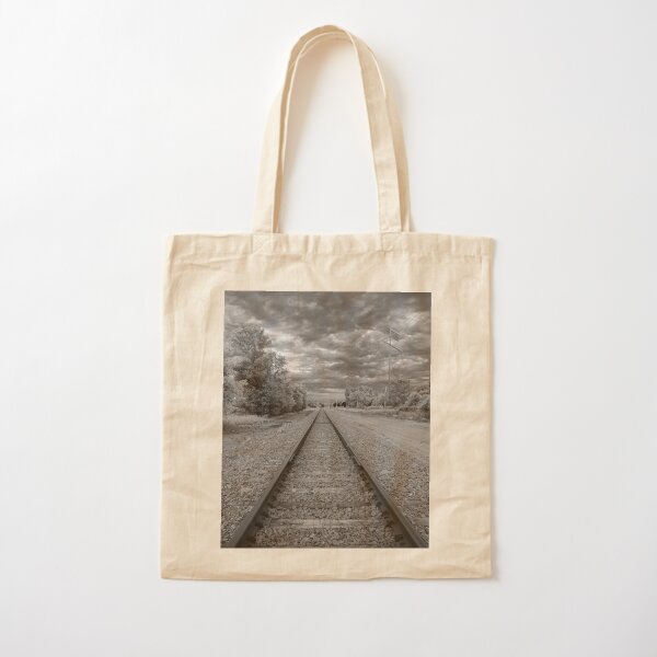 The Long Journey Cotton Tote Bag