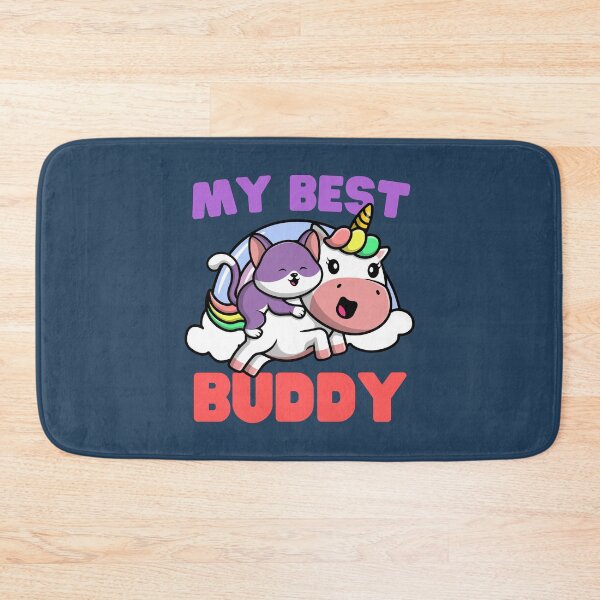 Item preview, My Best Buddy: Cat and Unicorn designed and sold by Keep Smiling.