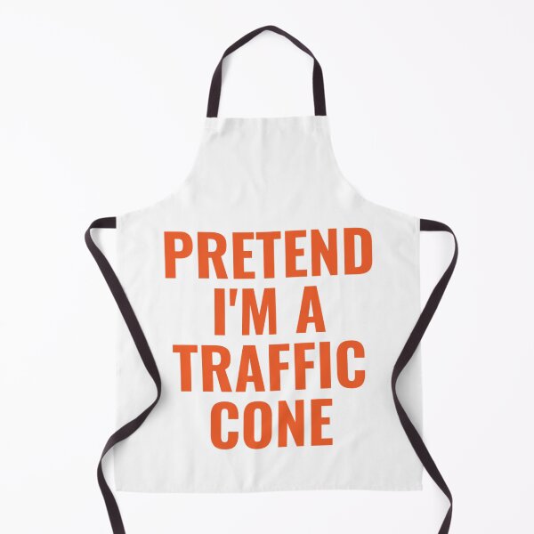 Item preview, Pretend I'm A Traffic Cone - Funny Halloween Costumes designed and sold by chetan786.