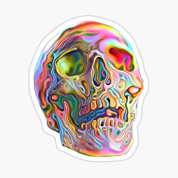 Item preview, Melting Skull designed and sold by AintJames.