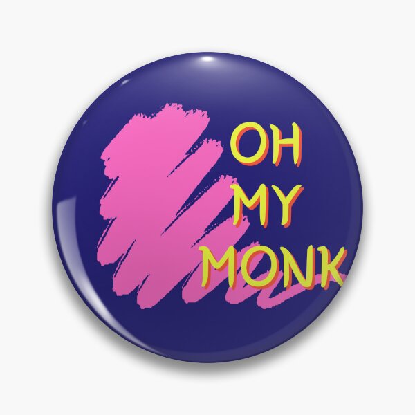 Item preview, Oh my monk, painting designed and sold by pookamon14.