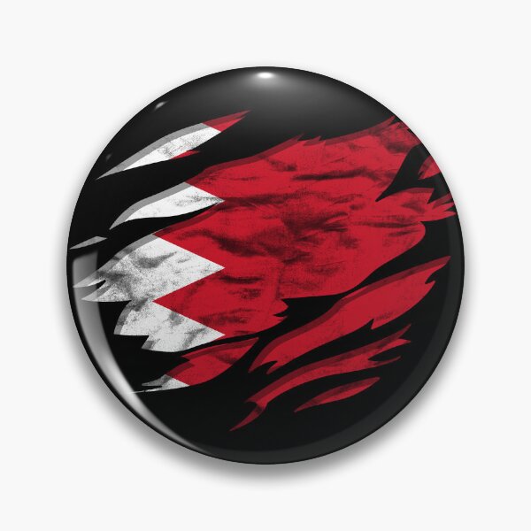 Item preview, Ripped Rip Open Bahrain Flag Palm designed and sold by rafaeltto.