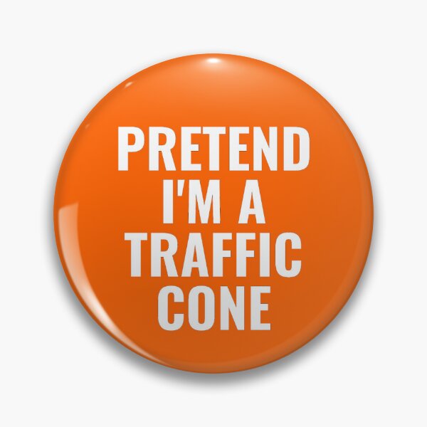 Item preview, Pretend I'm A Traffic Cone - Funny Halloween Costumes  designed and sold by chetan786.
